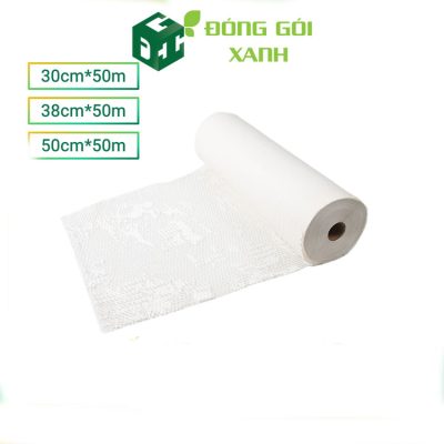 Giấy Tổ Ong kraft Trắng 30cm*50m